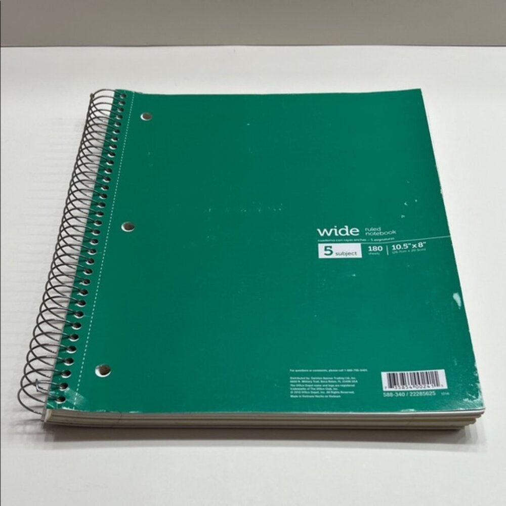 Spiral Notebook